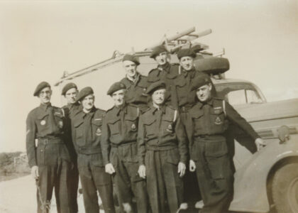 Group of Civil Defence men - thumbnail image