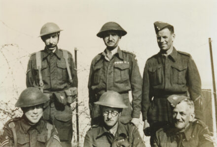 Six men in military uniform - thumbnail image