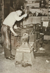 Blacksmith at work - thumbnail image
