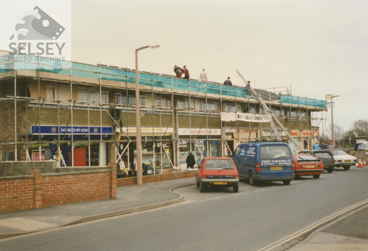 Repairs to East Beach shops after the Tornado - featured image