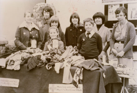Group at a Red Cross jumble sale, May 1-7 Red Cross Week - thumbnail image