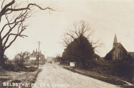 St Peter’s Church and Chichester Road looking south - thumbnail image