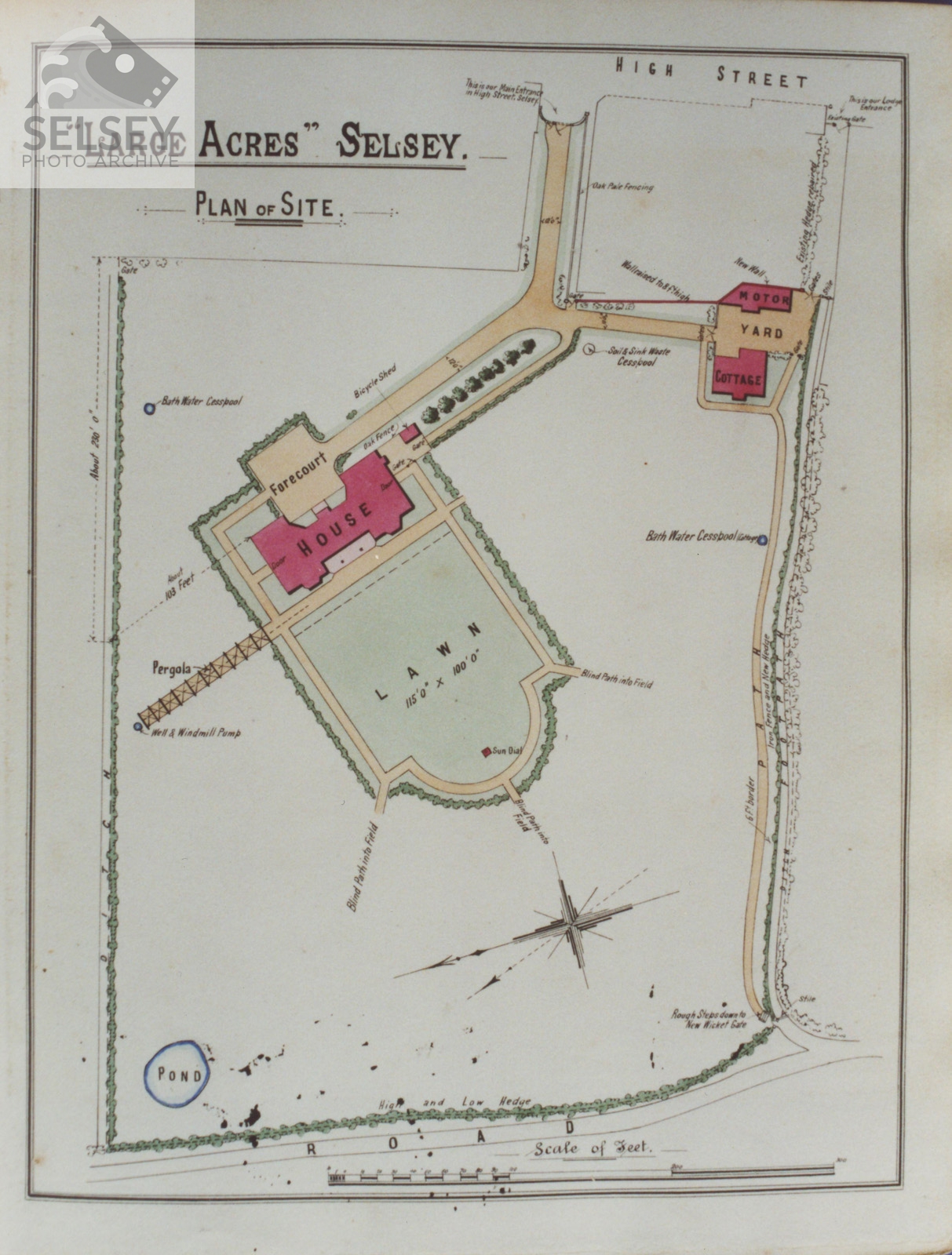 Plan of Large Acres Estate - featured image