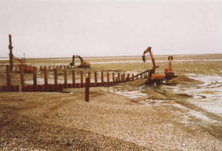 Construction of breakwaters - thumbnail image