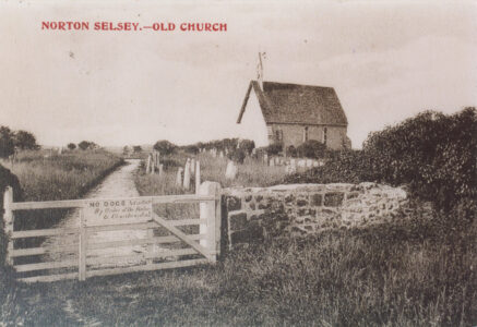 ‘Norton Selsey.- Old Church’ - thumbnail image