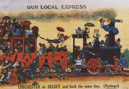 Cartoon “Our Local Express” - thumbnail image