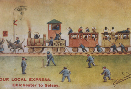 Cartoon “Out Local Express Chichester to Selsey” - thumbnail image