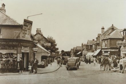 Selsey: High Street looking south at junction of East Street - thumbnail image