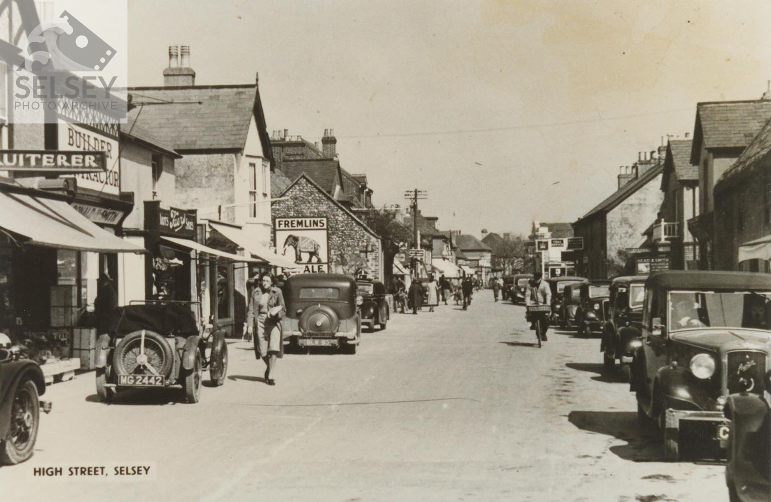 Selsey High Street looking north Selsey Photo Archive