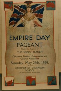 Selsey: Poster for 1930 Empire Day Pageant - thumbnail image