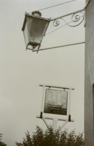 Selsey: Lantern and pub sign - thumbnail image