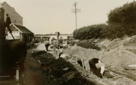 Selsey: Men working on roadworks - thumbnail image