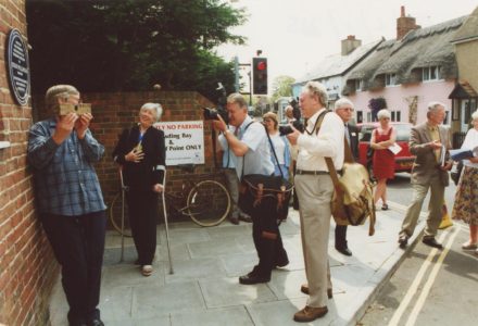 Selsey: Unveiling of Blue Plaque for Colin Pullinger - thumbnail image