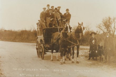 Selsey: “The New Selsey Tram December 1910 2nd stage of journey” - thumbnail image