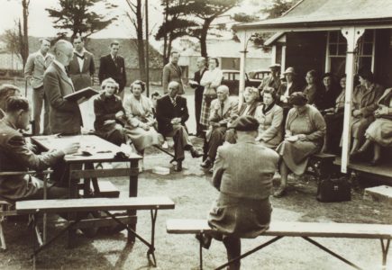 Selsey: Bowling club meeting - thumbnail image