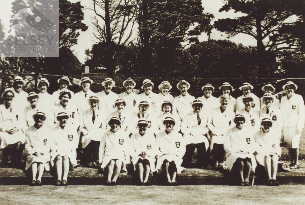 Selsey: Group photograph of bowling club members - featured image