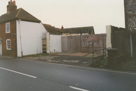 Selsey: Old School House and demolition site. - thumbnail image