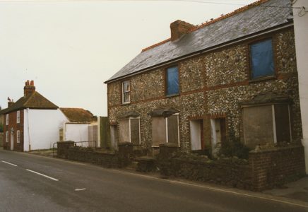 Selsey: Row of cottages and Old School House - thumbnail image