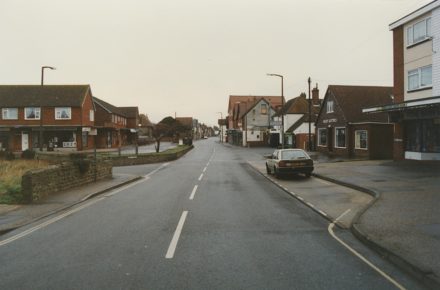 Selsey: High Street looking north near junction of West Street. - thumbnail image