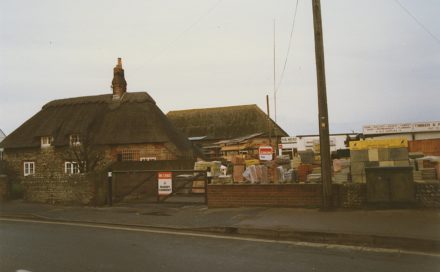 Selsey: A thatched house and builder’s merchants - thumbnail image