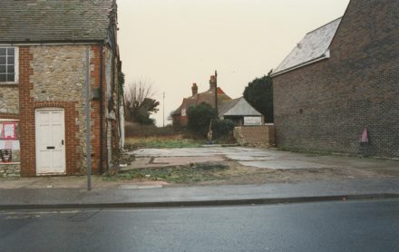 Selsey: Empty building and cleared demolition site - thumbnail image