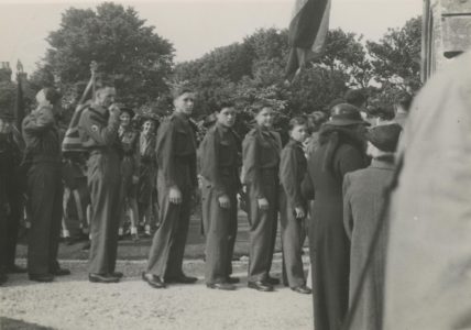 Selsey: VE Day gathering of Army Cadets - thumbnail image